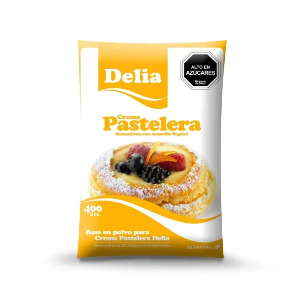 CREMA PASTELERA DELIA 400 GR 1X15