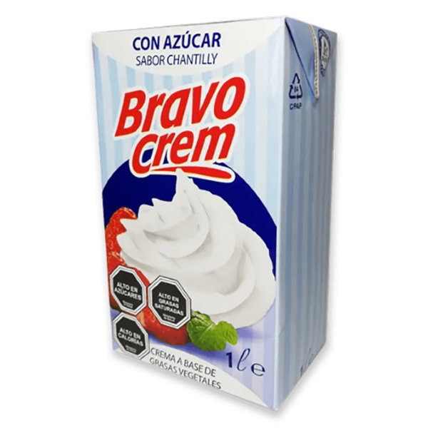 CREMA VEGETAL BRAVO CREAM 1X12