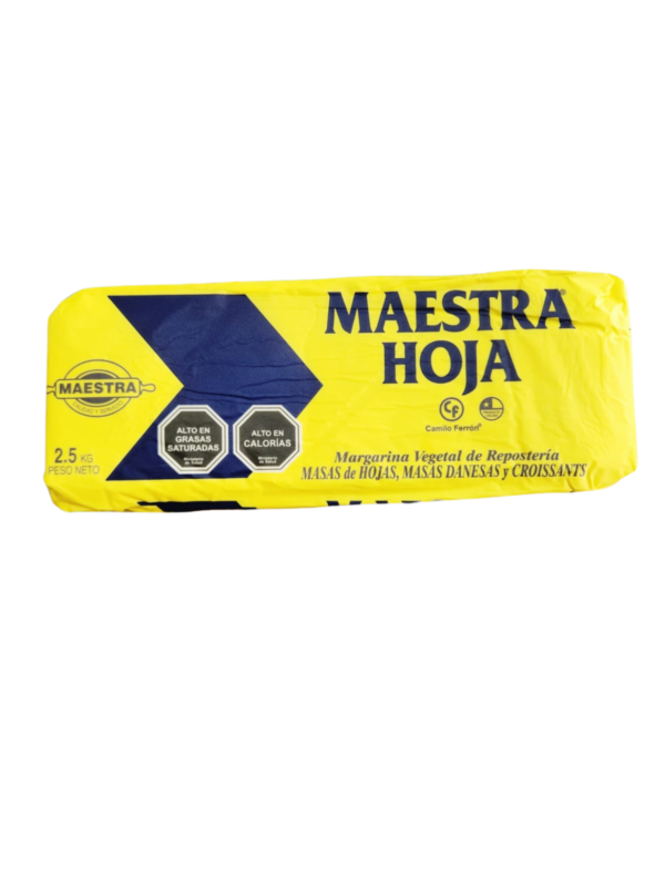 MARGARINA MAESTRA HOJA 2.5 KG