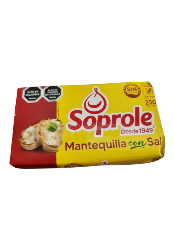 MANTEQUILLA SOPROLE C/ SAL 250 GR