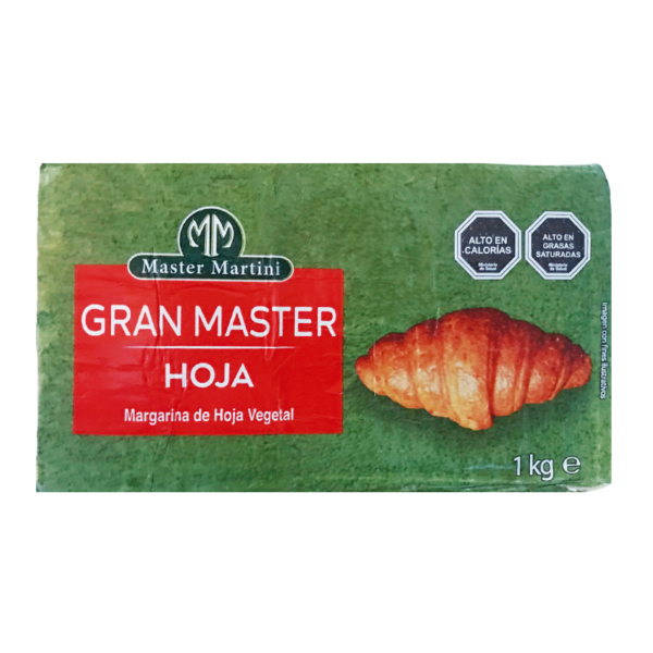 MARGARINA GRAN MASTER HOJA VEGETAL  20*1