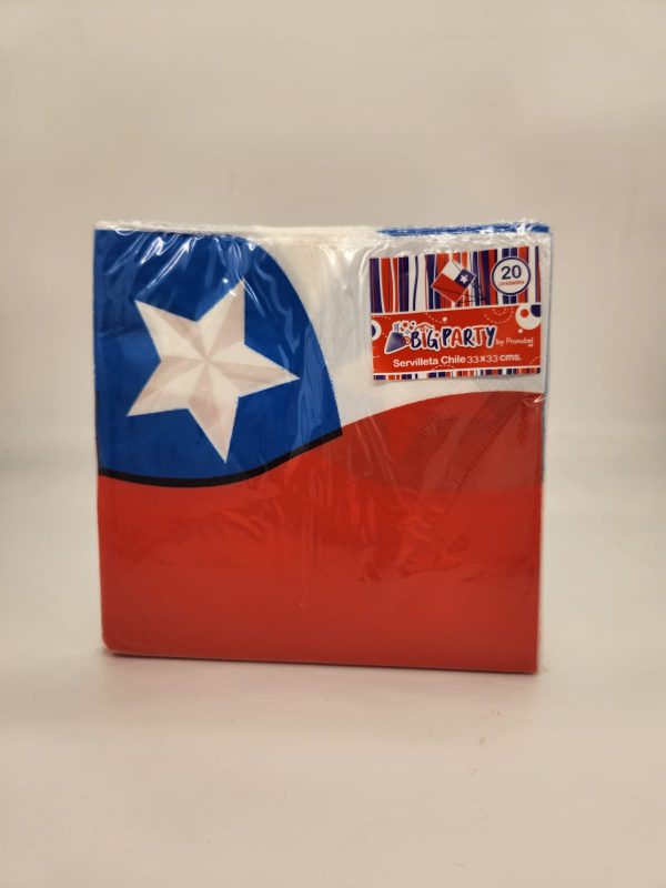SERVILLETA CHILE 33X33 FFPP