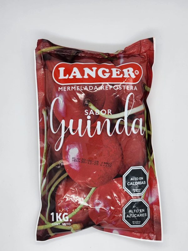 MERMELADA GUINDA LANGER 1 KG