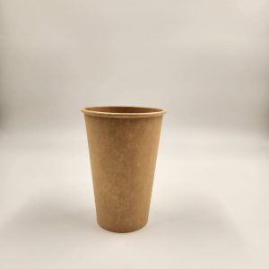 VASO UNA CAPA KRAFT 12 OZ (50X20)