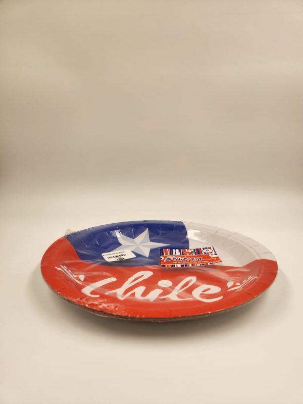 SET 6 PLATOS 23CM CHILE BIG PARTY